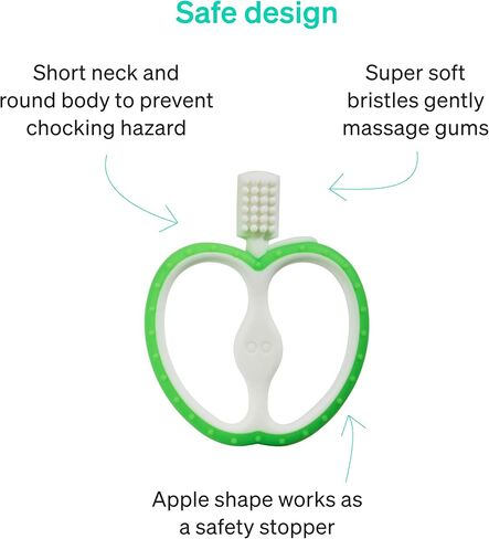 Baby Teething Toys by LoveNoobs™, Baby Toothbrush, Teethers for Babies 3-6 Months, Baby Teether Toys, BPA-Free Silicone Teethers for Babies 6-12 Months, Baby Teething Relief, Baby Teethers 0-6 Months in Saudi Arabia