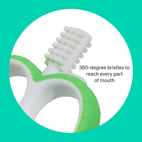 Baby Teething Toys by LoveNoobs™, Baby Toothbrush, Teethers for Babies 3-6 Months, Baby Teether Toys, BPA-Free Silicone Teethers for Babies 6-12 Months, Baby Teething Relief, Baby Teethers 0-6 Months in Saudi Arabia