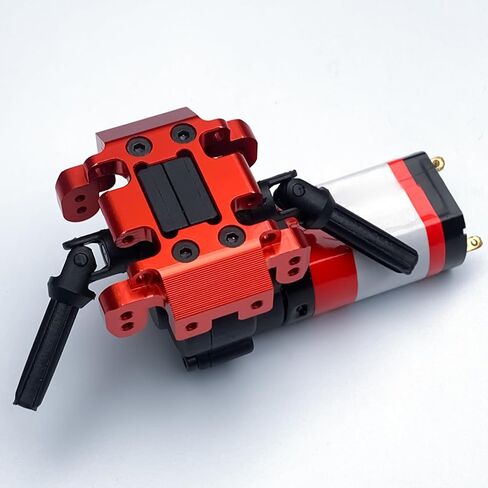 REDCAT ASCENT-18 SKID Plate Black CNC CNC ALUMINIM GEAR SKID SKID PLATE MUNT SMINBLAND BRACE FIRCH FOR 1/18 REDCAT ASCENT-18 RC PORTRING (RED) in Kuwait
