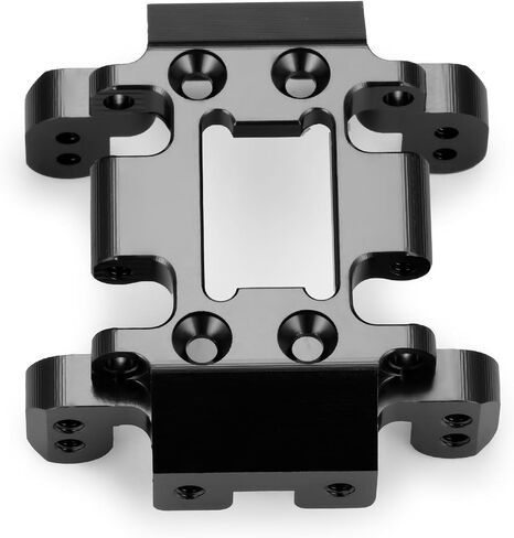 REDCAT ASCENT-18 SKID Plate Black CNC CNC ALUMINIM GEAR SKID SKID PLATE MUNT SMINBLAND BRACE FIRCH FOR 1/18 REDCAT ASCENT-18 RC PORTRING (RED) in Kuwait