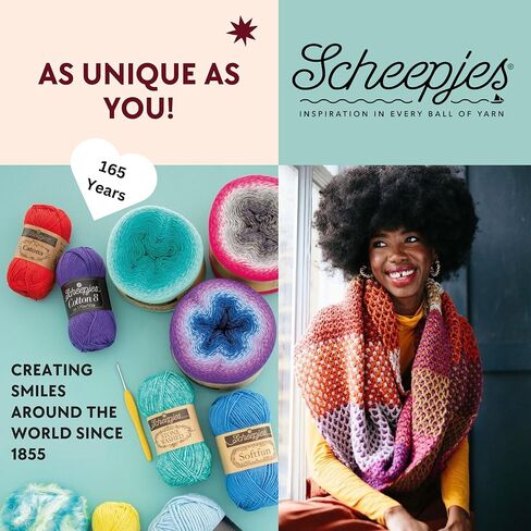 Scheepjes Arcadia Yarn - 100g Ball - 804 Steppe - خيوط صياغة ذات جودة متميزة للحياكة والحيوانية in Kuwait