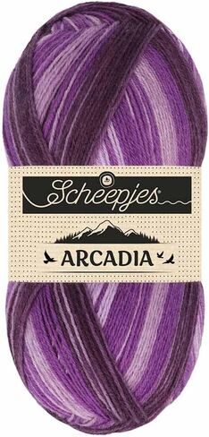 Scheepjes Arcadia Yarn - 100g Ball - 804 Steppe - خيوط صياغة ذات جودة متميزة للحياكة والحيوانية in Kuwait