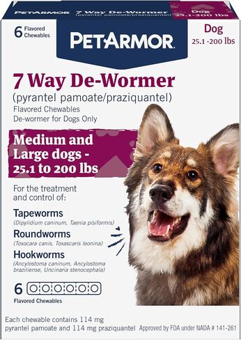 PETARMOR Sure Shot 2X (pyrantel pamoate) Liquid De-wormer for Dogs, 2 Fluid Ounces in Kuwait