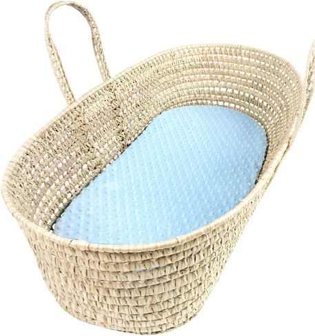 Stretchy Bassinet Sheet, Breathable Universal Minky Cradle Sheet for Rectangle, Oval, or Hourglass Bassinet Pads/Mattress, Ultra Soft Fitted Sheets for Baby Boys Girls in Saudi Arabia