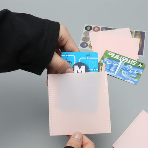 12 ورقة صقيع PP مظروف نقدي صغير 3.15x3.5 بوصة zipless mini الميزانية النقدية الحشوة الأظرف لا علامة تبويب لا توجد جيوب بطاقة ثقب للأموال مخطط الفاتورة منظم نظام محفظة in Kuwait