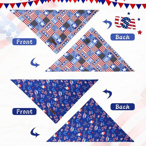 Lionet Paws Easter 2pcs Dog Bandanas, Pink Rabbit Dog Scarf Bib Premium Fabric,Cute Rabbit Claw Flower Bandanas for Small Medium Dogs Pets in Saudi Arabia