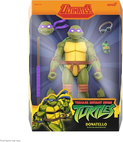 super7 ulttimates! Teenage Mutant Ninja Turtles Raphael - 7 "TMNT Action Figure مع إكسسوارات المقتنيات الكرتونية الكلاسيكية ولعب الرجعية in Saudi Arabia
