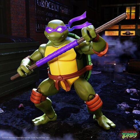 super7 ulttimates! Teenage Mutant Ninja Turtles Raphael - 7 "TMNT Action Figure مع إكسسوارات المقتنيات الكرتونية الكلاسيكية ولعب الرجعية in Saudi Arabia