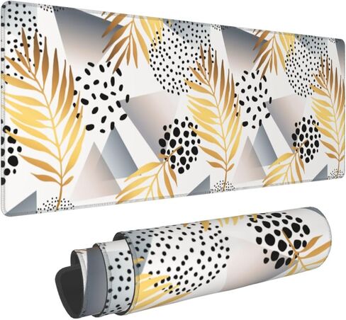 منصات الماوس الكبيرة الممتدة للمكتب ، والألعاب Mousepad مع رخام مضحك للنساء هدايا المكاتب ، و XL Big Nonslip Computer Mats Deskmat للوحة المفاتيح والكمبيوتر المحمول ، (Pink ، 31.5 * 11.8 بوصة) in Kuwait