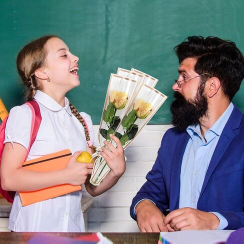 مجموعة تعبئة الزهور ، 100 حقيبة تغليف الزهرة غلاف وردي 100 أنابيب مياه زهرية 72 قدم شريط واحد أكياس تغليف زهرة لحفل الزفاف باقة عيد ميلاد الزهور غلاف زهرة (أبيض) in Kuwait