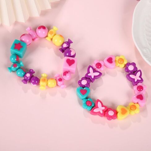 150pcs Acrylic Beads Colorful Flower Beads Rainbow Sun Flower Beads for Jewelry Making Handmade DIY Bracelet, Charms Keychain Craft Supplies (Rainbow Color) in Saudi Arabia
