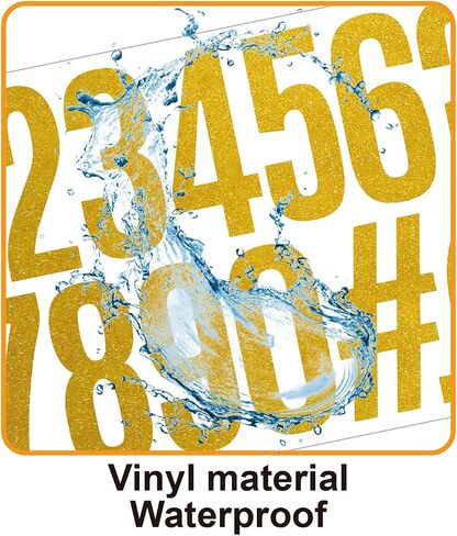 10 Sheets Gold Letter Stickers 1000Pcs 3Inch Glitter Alphabet Stickers Vinyl Self Adhesive Stickers Kit Big Font Stick on Letters Peel and Stick for for Poster Board Mailbox Crafts Classroom Decor in Saudi Arabia