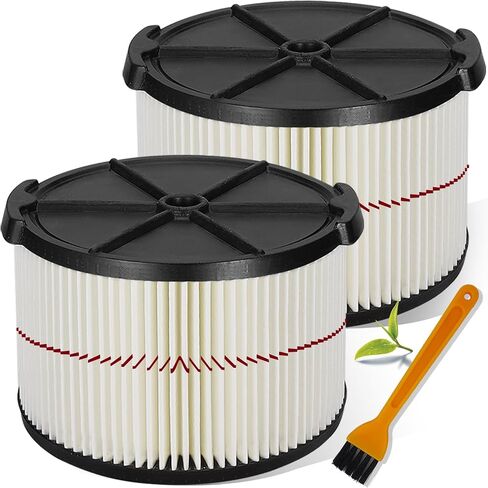 Universal Filters for CMXZVBE38755 CMXZVBE38754 Craftsman Filter, Replaces # 009-38754 Red Stripe Filter, Fits 5/6/ 8/9/ 12/14/16/20 gallon CRAFTSMAN Shop Vacuums1988+ in Kuwait