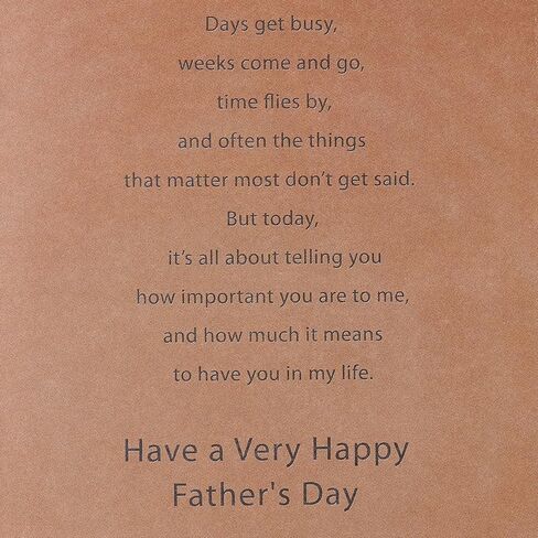 American Greetings Fathers Day Card for Dad (Important You Are) in Kuwait