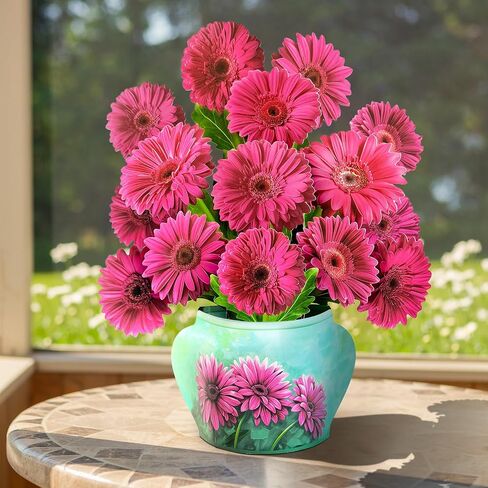البطاقات المنبثقة لأمي ، ورقة ثلاثية الأبعاد باقات Ranunculus بطاقات التربية هدايا ، وهدايا يوم الأم ، وشكر البطاقات ، والزهور الورقية مع بطاقة الملاحظة والمغلف (Ranunculus in Sunshine) in Saudi Arabia