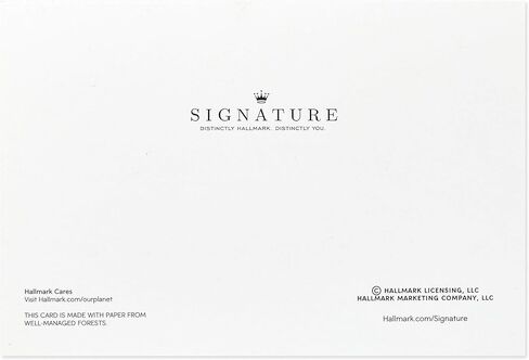 Hallmark Signature Birthday Card (Bicycle with Flowers) in Kuwait