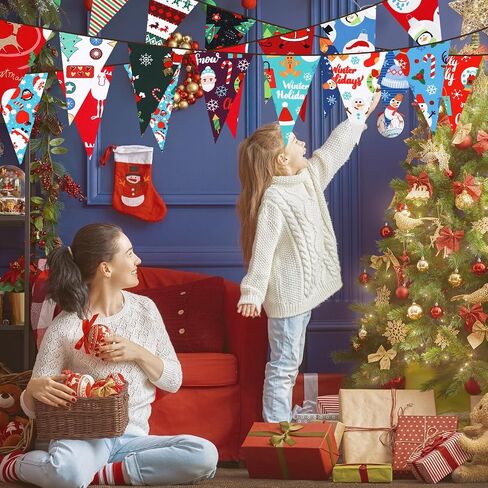 TUDOMRO 100 PCS 10x10 بوصة الأقمشة المرقاء عيد الميلاد - Snowflake ، Snowman ، سانتا كلوز ، الغزل in Kuwait