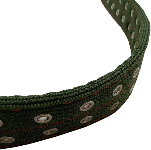 Adjustable Four-Layer Nylon Thickened Cow Collar with 2-Rows Metal Buckle and Traction Chain for Horse, Sheep, Cattle, Dog, Camel (57inch) in Saudi Arabia