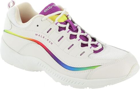 Easy Spirit Women's Romy25 Sneaker, Light Natural Suede, 6 in Kuwait
