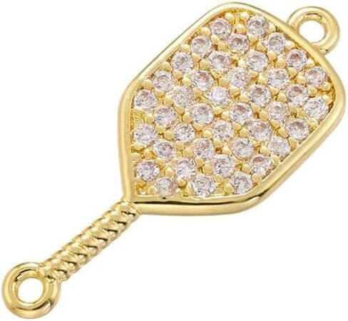 5PCS Pickleball Charms For Jewelry, Jewelry Pendants Diy Handmade Jewelry Accessories Pickleball Charms For Earrings, Bracelets, Anklets, Necklaces in Saudi Arabia