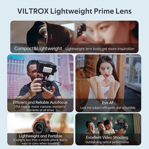 Viltrox 35mm F/1.7 F1.7 APS-C Auto Focus Lens لكاميرات Z-Mount ، عدسة كاميرا كبيرة للفتحة لـ Nikon ZFC Z50 Z50 Z8II Z7 Z7II Z6II Z5 Z9 in Kuwait