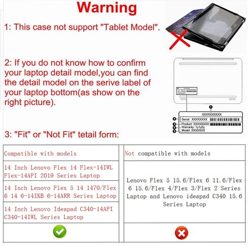 Alapmk Protective Case Cover for Lenovo Flex 14 flex-14IWL flex-14API/flex 5 14 1470/flex 6 14 6-14IKB 6-14ARR & Case for Acer Chromebook Spin 314 CP314-1H 14"(Not fit Flex 5 15/Flex 4),Love Tree in Kuwait