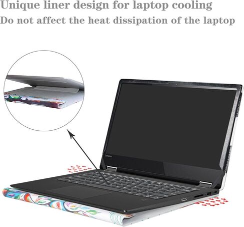 Alapmk Protective Case Cover for Lenovo Flex 14 flex-14IWL flex-14API/flex 5 14 1470/flex 6 14 6-14IKB 6-14ARR & Case for Acer Chromebook Spin 314 CP314-1H 14"(Not fit Flex 5 15/Flex 4),Love Tree in Kuwait