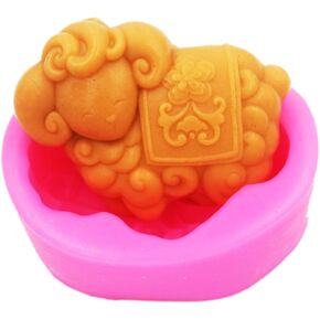 Longzang Zodiac Sheep Soap Mold S238 Craft Art Silicone Soap Mold Craft Molds DIY Handmade soap molds