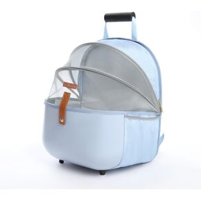 Small Dog Carrier Backpack, Breathable Travel Bag for Small Dogs, Lighter Pet Backpack for Outdoor, Hiking, Picnic, Camping, Blue