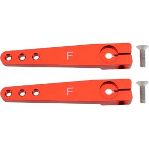 2pcs 1.75inch 25t الذراع الذراع من الألومنيوم مع المسمار متوافق مع Futaba Hitec Savox Power HD Motors Fit RC Airplane Car