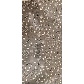 Sedona Designz Bandana Print Poly Cotton Fabric-58 "مواد عريضة وناعمة وتنفس-متينة ومقاومة للتجاعيد للحرف اليدوية والملابس و DIY