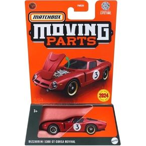Matchbox Moving Parts Bizzarrini 5300 GT Corsa Revival ، Red