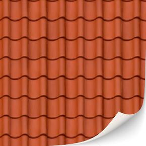 3 Sheets Self-Adhesive Roof Tiles and Shingles for Dollhouses Scale 1:12 (Roof Shingles Slate) in Kuwait