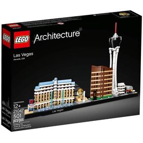 LEGO Architecture Skyline Collection Las Vegas Building Kit 21047 (487 Pieces)