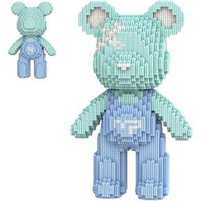 Blue Bear Micro Building Blocks Set(4500Pieces) Music Bear Building Blocks Gift for Adult and Kid