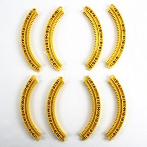 Building Blocks Technic Parts 4 pcs TYRE Dia. 62X20 & Rim Dia. 43.2 X 18 Compatible with Lego for Kids Boys Toy