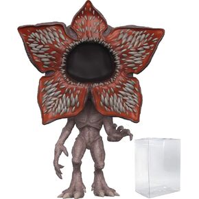 POP Stranger Things - Demogorgon (Open Mouth Version) Funko Pop Vinyl Figure (Bundled with Compatible Pop Box Protector Case), Multicolored, 3.75 inches