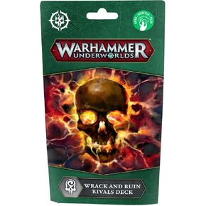 Workshop Games - Warhammer Underworlds - Rivals Deck: Wrack and Ruin (2024 2nd Edition) بطاقات مطبوعة لـ Warhammer Underworlds