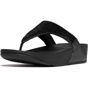 FitFlop Women's Lulu Sequin Toe-Post Sandals Wedge in Kuwait