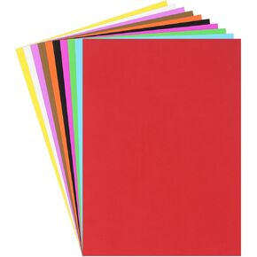 MECCANIXITY 30 Sheets Colored Cardstock Paper, 20" x 15" A4 Cardstock Paper Assorted Colors, 200gsm/75lb Card Stock Paper for DIY Arts Scrapbooking Card Making