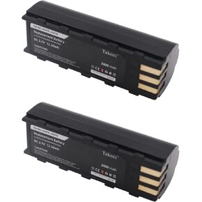 2-pack 3400mAh بطارية استبدال للرمز/Zebra BTRY-LS34IAB00-00 متوافقة مع الرمز/Zebra LS3478 و LS3578 Series ماسح ضوئي باركود باليد