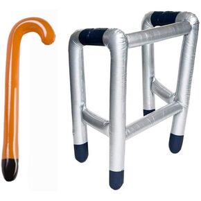 Zimmer Frame Frame Stick Toy Toy ، نكتة الحاضر لمدة 50 60th 80th 90th حفلة عيد ميلاد ممتعة للهدية التسمم