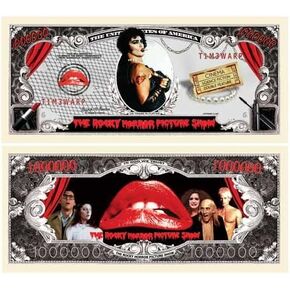 Rocky Horror Picture عرض مليون دولار - حزمة من 100 - أفضل هدية لعشاق هذا الفيلم الكلاسيكي - احصل على حفلة تشويه زمني