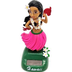 1pc Hawaiian Girl Dashboard Dolloy Girl Girl Dashboard Hawaii Dancing Girl for Car Dashboard Collection التماثيل الهدايا للديكور المنزلي Mini Size Dashboard Girl ، دمى وملحقات ، سهلة التثبيت