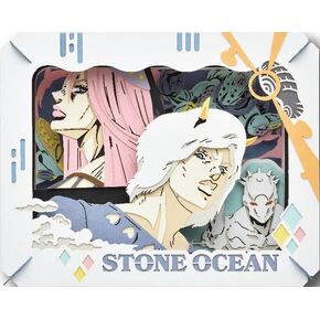 エンスカイ (Ensky) Paper Theatre TV anime Jojo's Bizarre Adventure Stone Ocean PT-298 Weather R & Narciso a