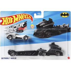 Hot Wheels Super Rigs Batmobile Hauler, 1:64 Scale Diecast Vehicle