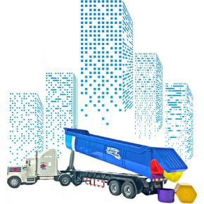 Big Daddy Big Rig Truck Crane Crane Truck - Build and Hoist Series
