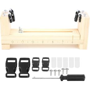 Cysfetena Paracord Jig Bracelet Maker ، Bracelet Jig Kit Diy Paracord Jig Woven Wooden Frame Tool Outdoor Tool Tool Mit for Bracelets (C type)