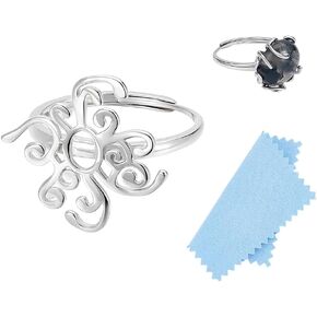 UniCraftale 1pc 925 Sterling Silver Claw Ring فارغة قابلة للتعديل قواعد قاعدة المخالط Ring Ring Base Finger Finger Finger Morts Gem Pingsing Ling Protel