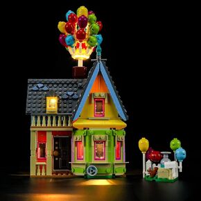 YEABRICKS LED Light for Lego-43217 Disney Up House​ Building Blocks Model (Lego Set NOT Included)